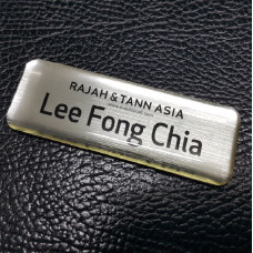 Name Tag Rowmark Silver Hairline (T1.5) Printing NTNRT/P_01
